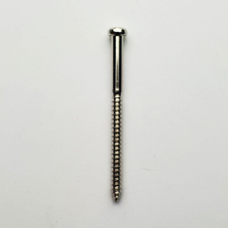 GT Round Head Wood Screws Chrome Finish 2.45mm x 34.9mm Pack of 10 — view 3
