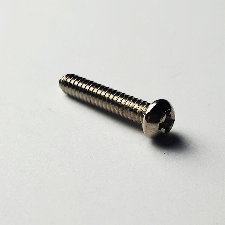 GT Machined Round Head Screws Nickel Finish 3.3mm x 18mm Pack of 10 — view 4