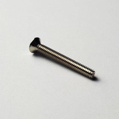 GT Machined Screw Oval Head Nickel Finish 2.75mm x 23mm Pack of 10 — view 2
