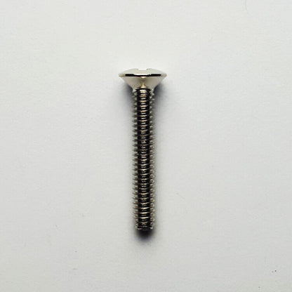 GT Machined Oval Head Screw Nickel Finish 2.75mm x 18mm Pack of 10 — view 3