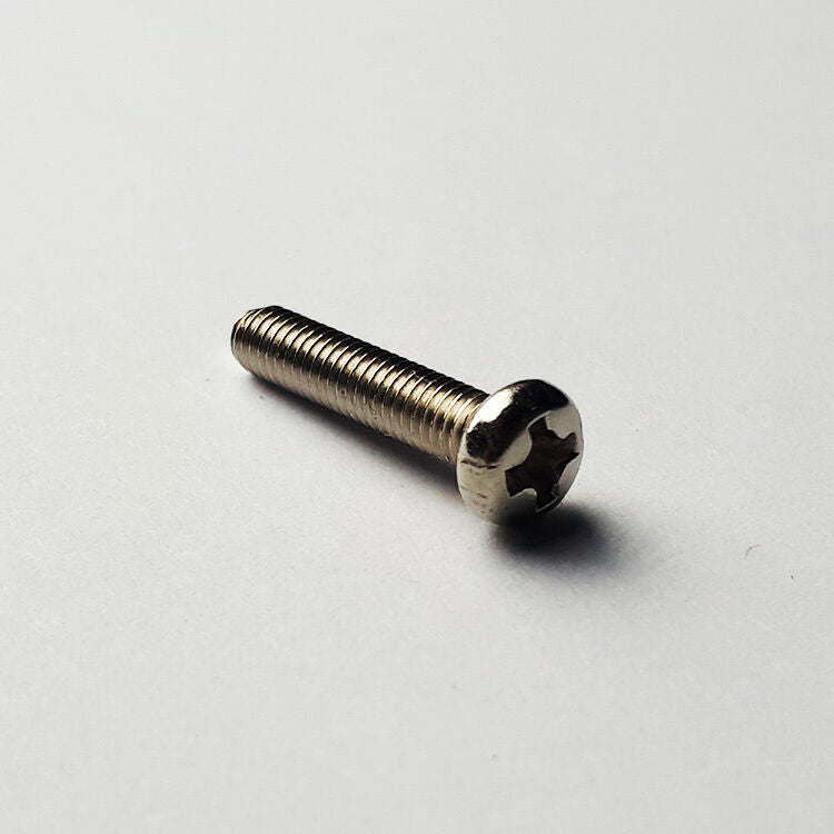 GT Machined Round Head Screws, Nickel Finish, 2.7mm x 13.5mm, Pack of 10 — view 2
