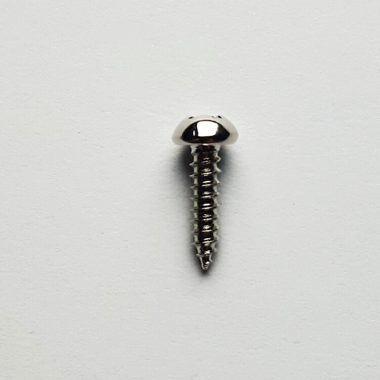 GT Wood Screws Round Head Nickel Finish 3mm x 11.8mm Pack of 50 — view 2