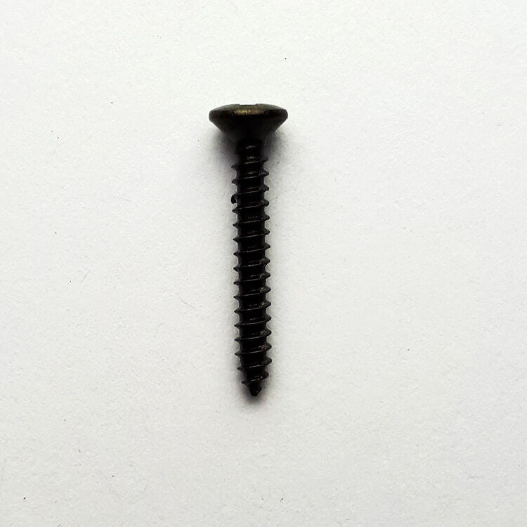 GT Wood Screws Oval Head Black Finish 2mm x 14mm Pack of 10 — view 3