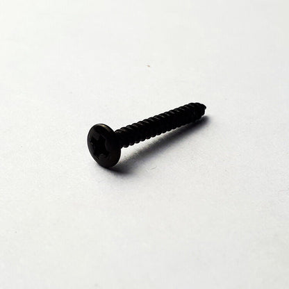 GT Wood Screws Oval Head Black Finish 2mm x 14mm Pack of 10 — view 2