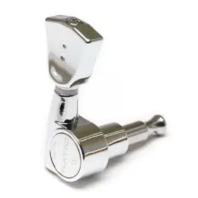 Graph Tech Ratio Machine Heads 3+3 for Electric/Acoustic Guitar - Chrome