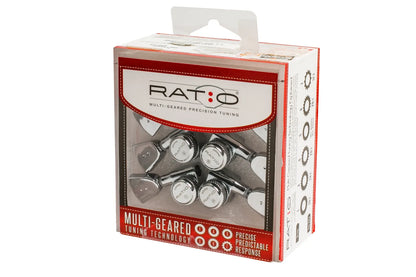 Graph Tech Ratio Locking Machine Heads for Electric/Acoustic Guitar — view 2