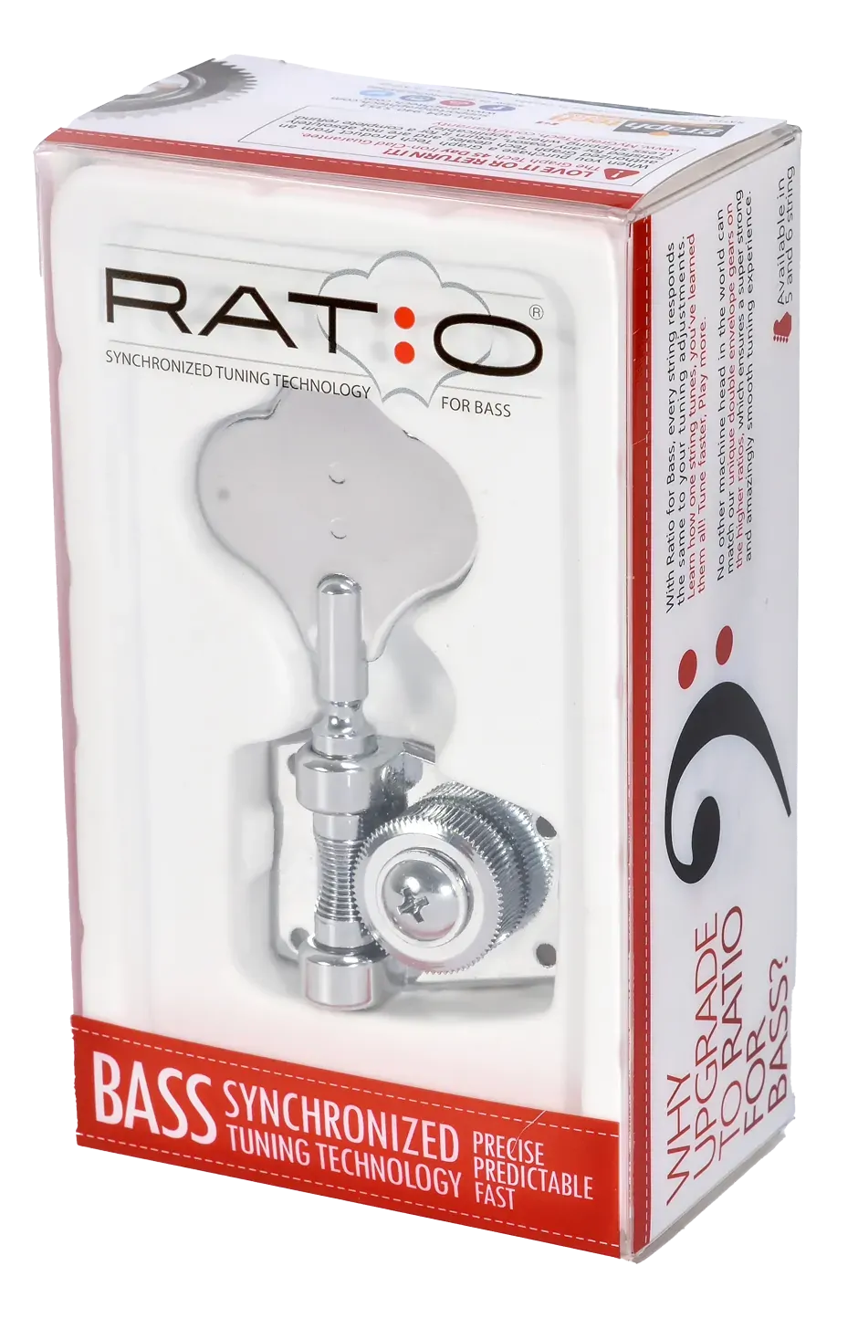 Graph Tech RATIO M/HEADS BASS 5 (4+1) Machine Heads for 5-String Bass Guitar — view 2