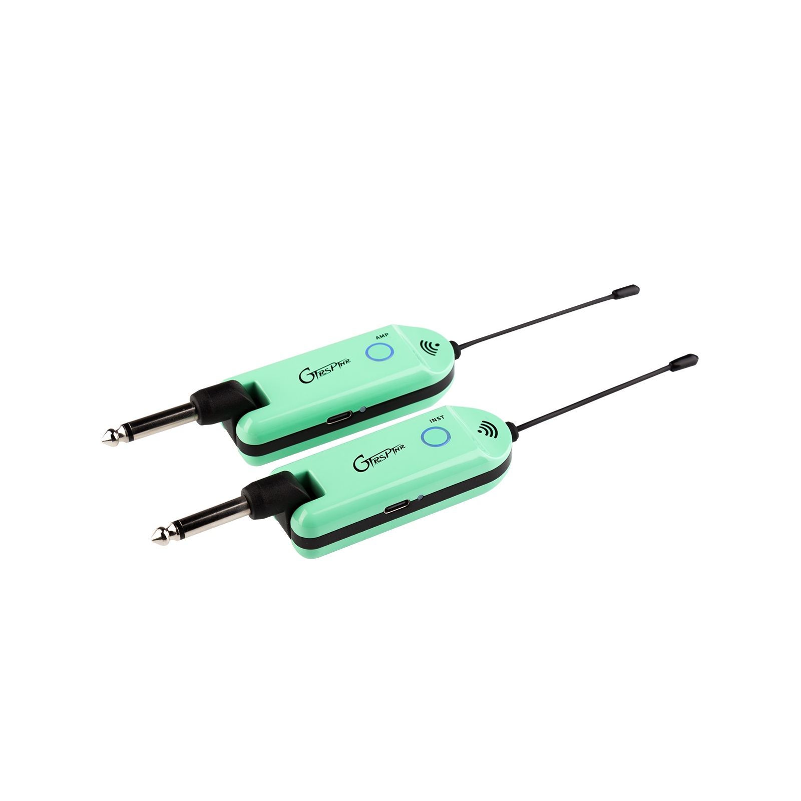 Mooer GTRS GWU4 Wireless Guitar System - Green