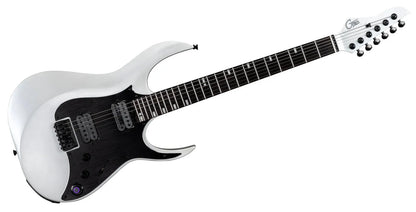 Mooer GTRS M800 Intelligent Electric Guitar Pearl White with Alder Body and Roasted Maple Neck — view 2