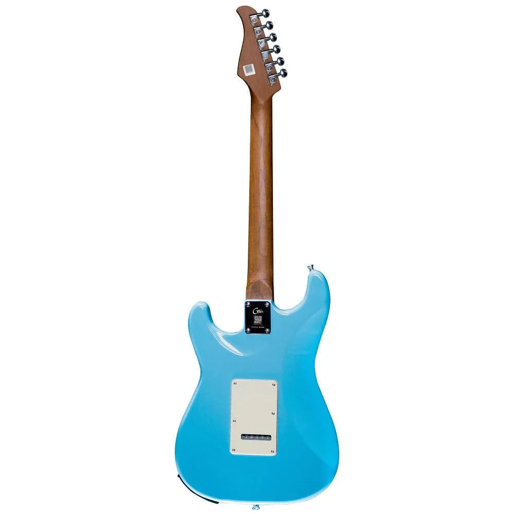 Mooer GTRS S801 Hybrid Electric Guitar Sonic Blue with Intelligent Processor System and Bluetooth Integration — view 2