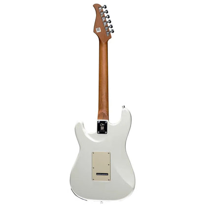 Mooer GTRS S801 Intelligent Electric Guitar Vintage White with Digital Features and Roasted Maple Neck — view 2