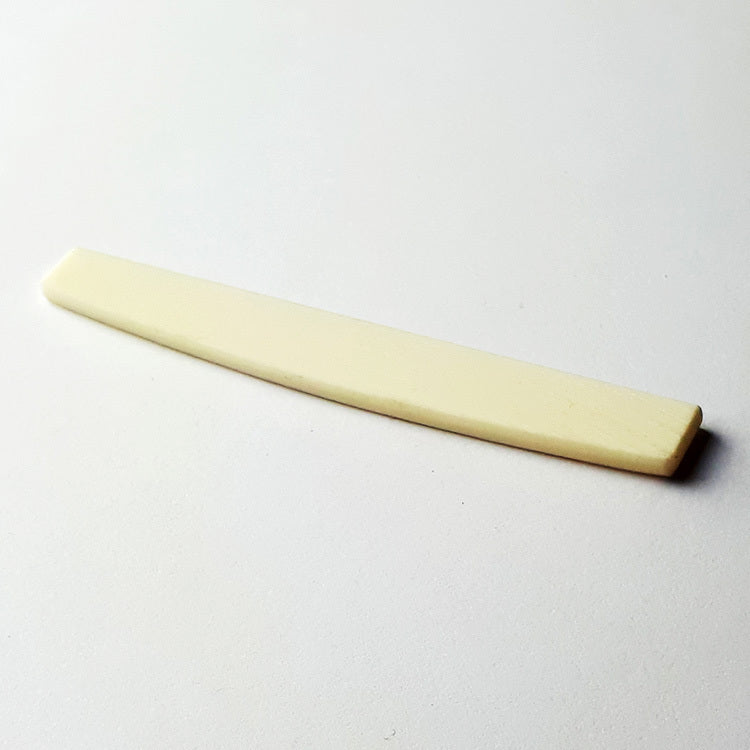 GT Acoustic Guitar Bone Bridge Saddle 74mm Width