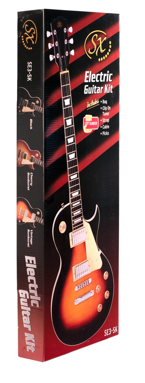 SX LP Electric Guitar with Accessories and Gig Bag — view 7