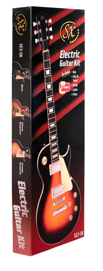 SX LP Electric Guitar with Accessories and Gig Bag — view 7