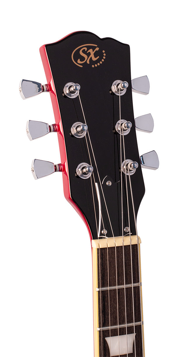 SX LP Electric Guitar with Accessories and Gig Bag — view 6