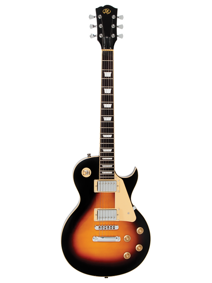 SX LP Electric Guitar with Accessories and Gig Bag — view 4