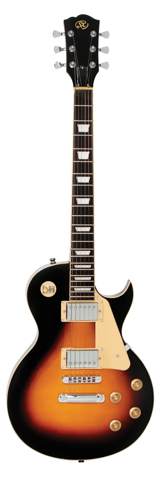 SX SE3SKVS LP Electric Guitar Pack with Accessories