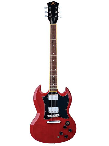 SX SG Electric Guitar with Accessories and Gig Bag — view 3