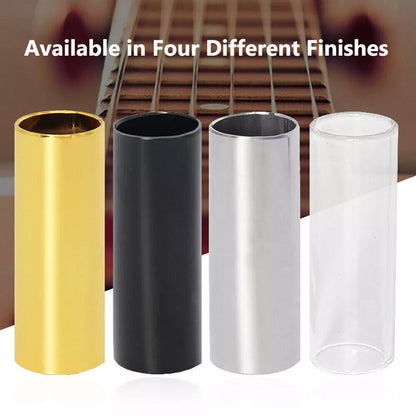 GT Large Stainless Steel Guitar Slide - Black — view 3