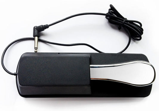 GT Sustain Pedal with 6ft Cable and Polarity Switch for Multiple Brands