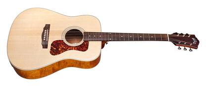 Guild D-240E Dreadnaught Acoustic Electric Guitar in Flamed Mahogany Back with Gigbag