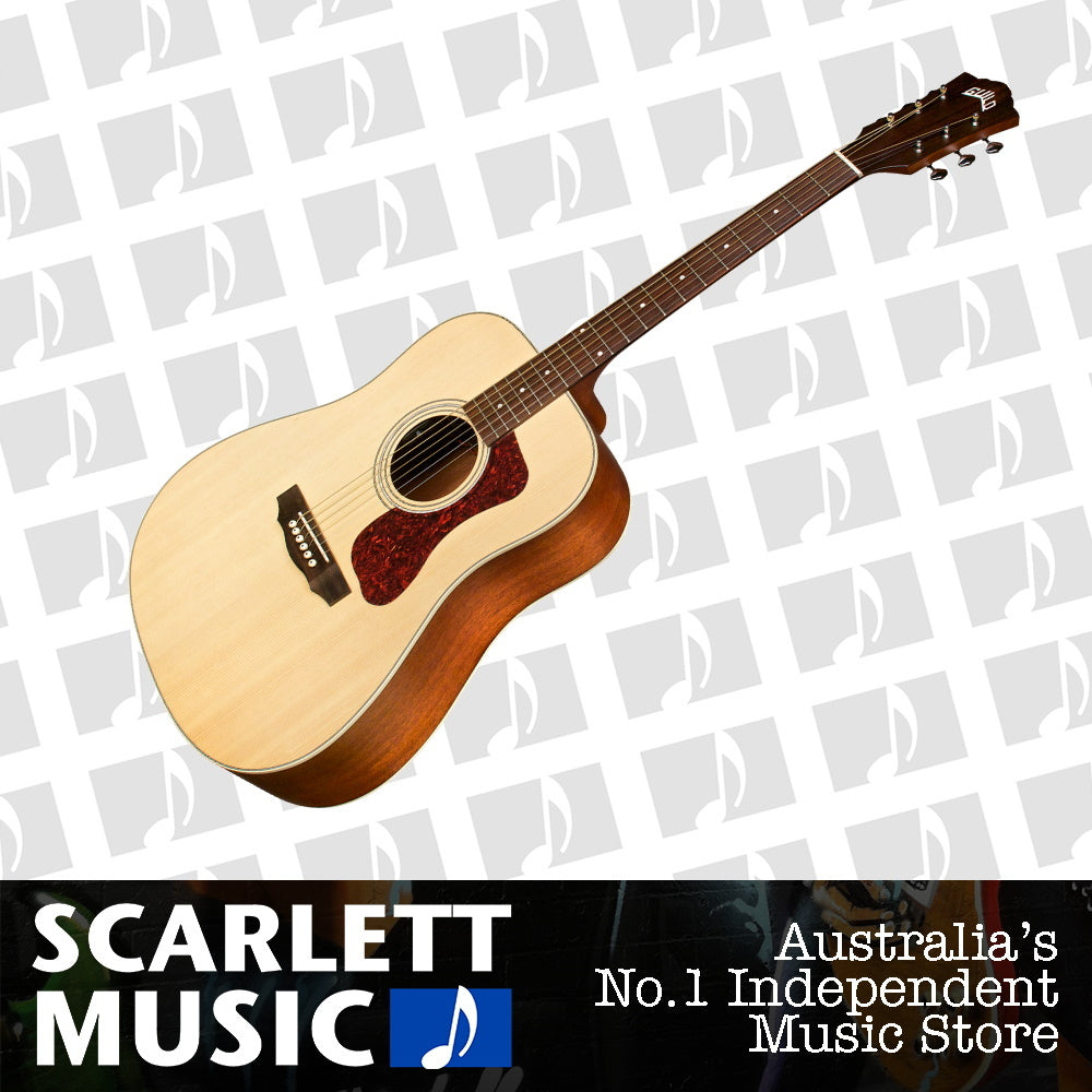 Guild D-240E Maple Dreadnaught Acoustic Electric Guitar with Free Gigbag — view 2