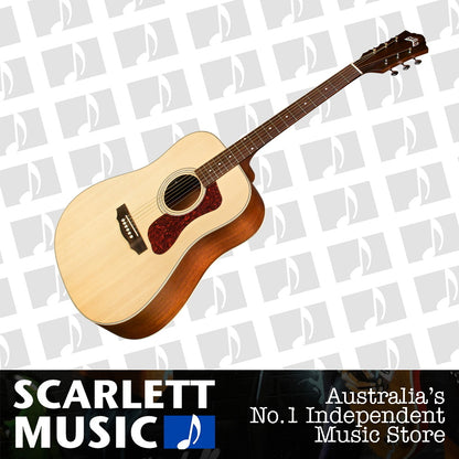 Guild D-240E Maple Dreadnaught Acoustic Electric Guitar with Free Gigbag — view 2