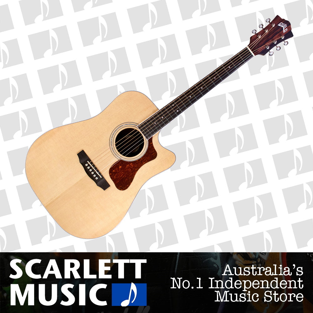 Guild D-260CE Deluxe Acoustic Guitar w' Gig bag — view 2
