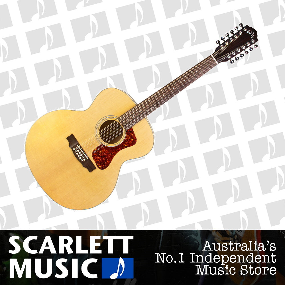 Guild F-2512E Maple Jumbo 12 String Acoustic Guitar — view 2