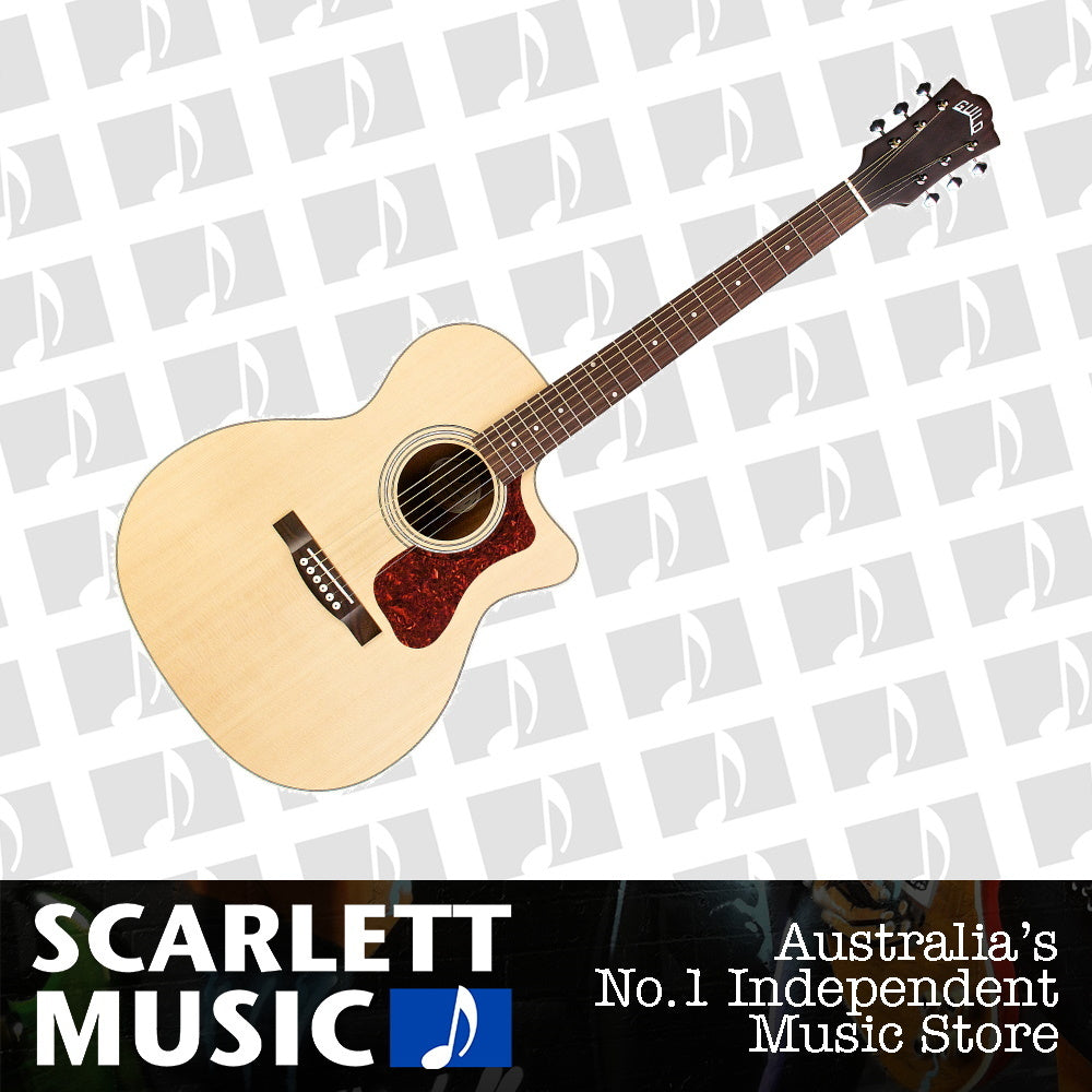 Guild OM-240CE Westerly Collection Orchestral All Solid Acoustic Guitar — view 2