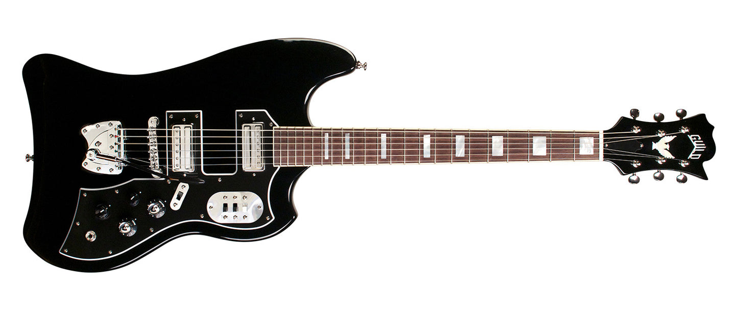 Guild S-200 T Bird Electric Guitar Gloss Black