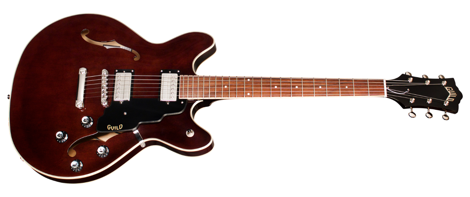 Guild Starfire I DC Semi Hollow Body Electric Guitar Vintage Walnut