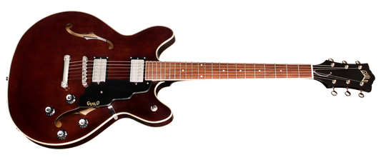 Guild Starfire I DC Semi Hollow Body Electric Guitar Vintage Walnut