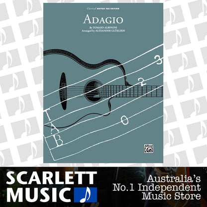 Adagio Albinoni Arranged for Guitar (Tab & Standard Notation) — view 2
