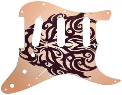 X Guard SC Style Scratchplate SSS Mask Tattoo Pickguard