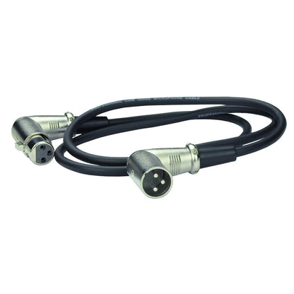 Handy Patch Right Angled Male to Female XLR Cable 1m — view 3
