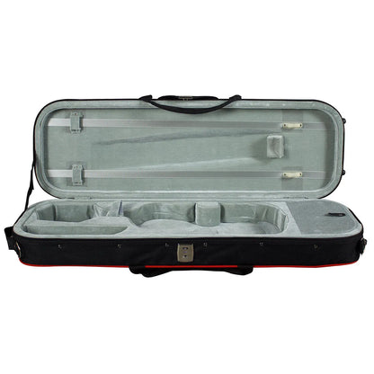 Hidersine Vivente 12" Viola Student Outfit with Case, Bow, and Rosin - Solid Spruce Top, Maple Back, Ebony Fingerboard — view 4