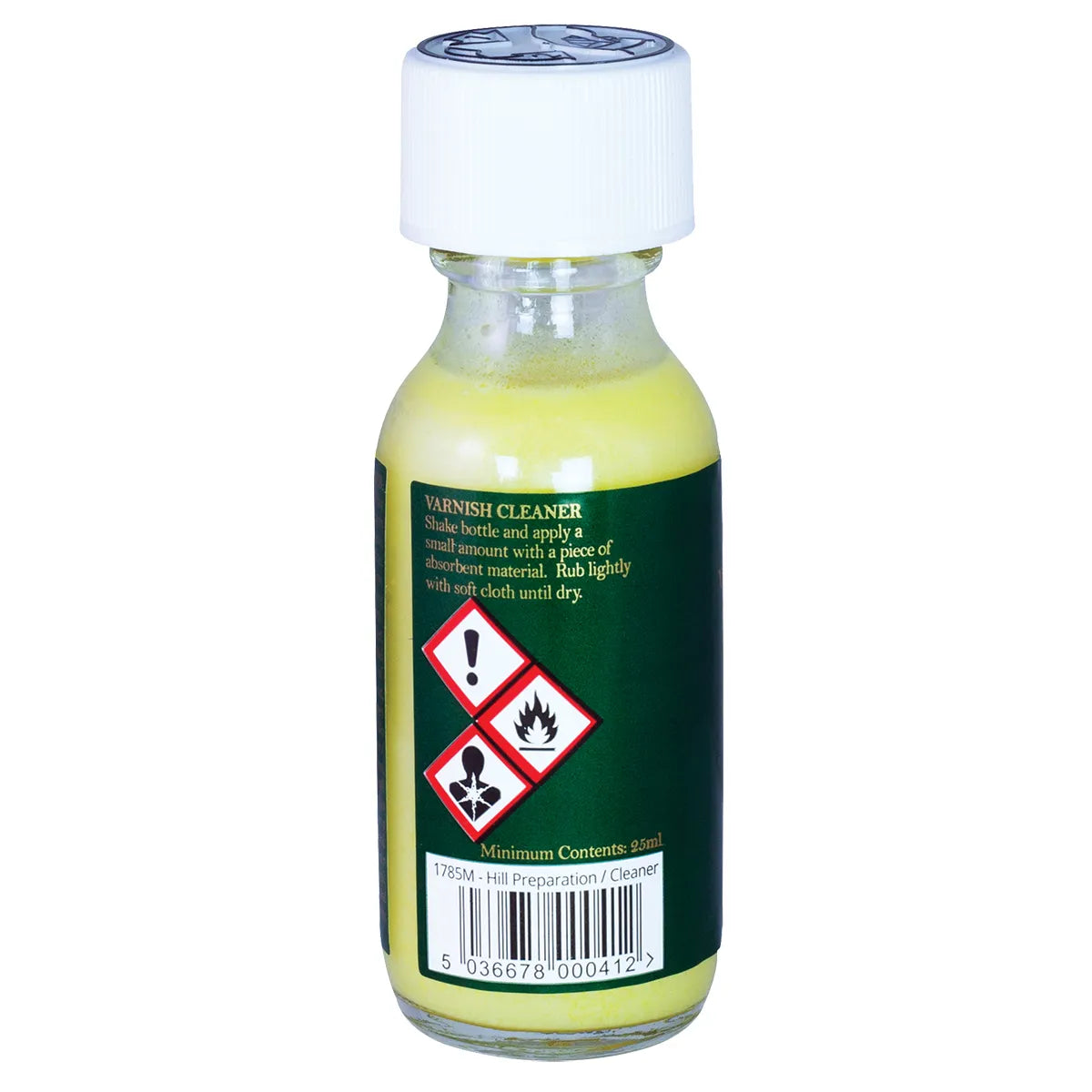 W.E. Hill & Sons 1785 Cleaning Preparation Liquid 25ml for Orchestral Instruments — view 3