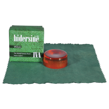 Hidersine 1VA Clear Viola Rosin - Light, Large Size, 30g, Hand-Mixed, Grip Profile #5, Made in England — view 2