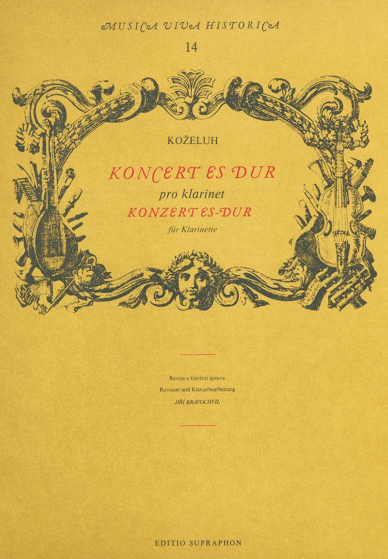 Kozeluch - Concerto in Eb Major for Clarinet and Piano