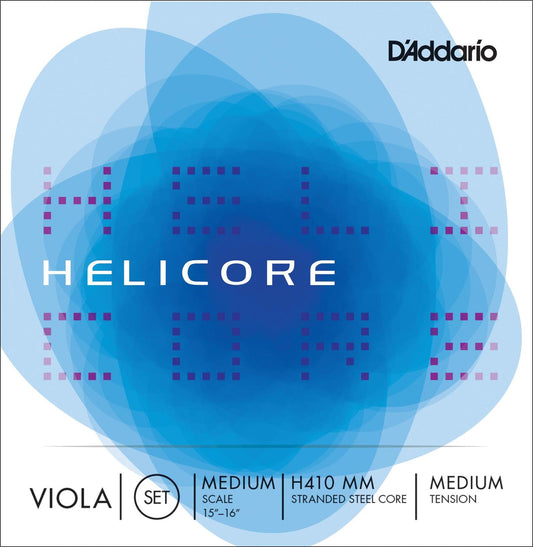 D'Addario Helicore Viola String Set, Medium Scale, Medium Tension