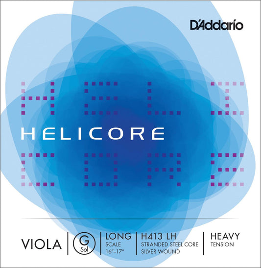 D'Addario Helicore Viola Single G String, Long Scale, Heavy Tension