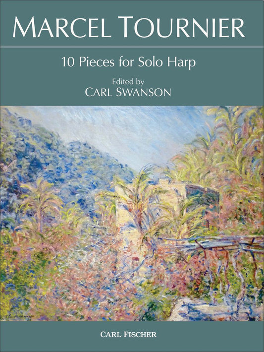 10 Pieces for Solo Harp - Tournier - Carl Fischer H81