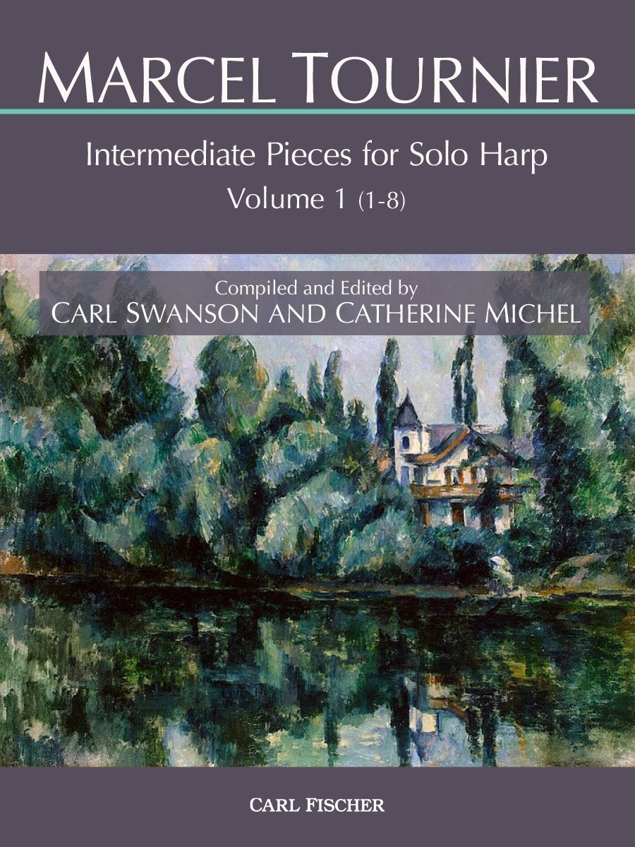 Intermediate Pieces for Solo Harp Vol 1 by Tournier - Carl Fischer H83