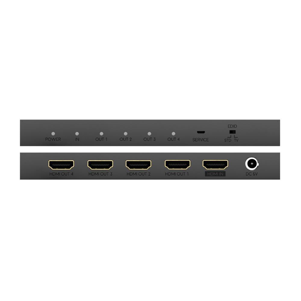 HDMI 1:4 4K60 4:4:4 splitter HDANYWHERE