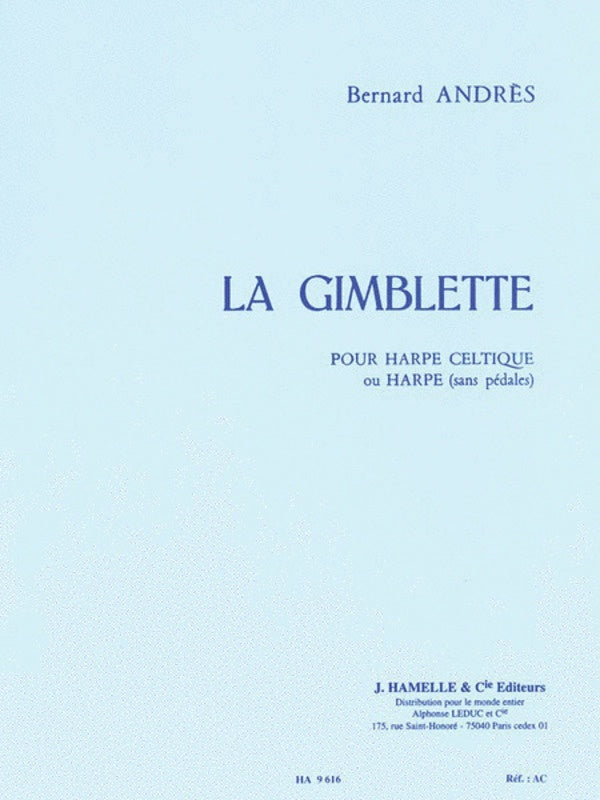La Gimblette For Celtic Harp Book