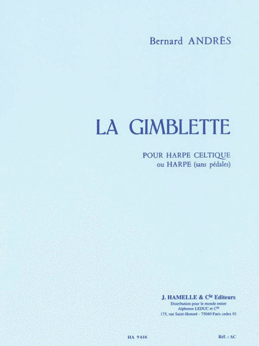 La Gimblette For Celtic Harp Book