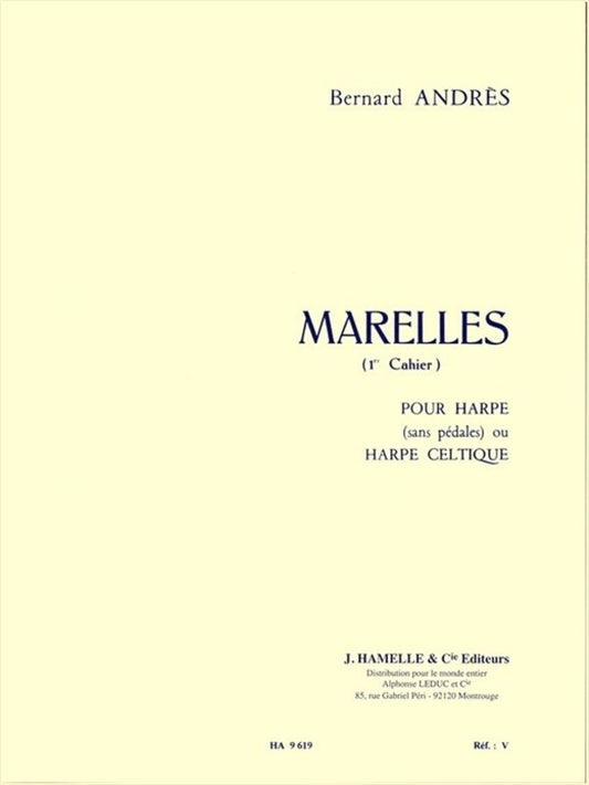 Andres - Marelles Vol 1 Nos 1-6 For Harp (Softcover Book)