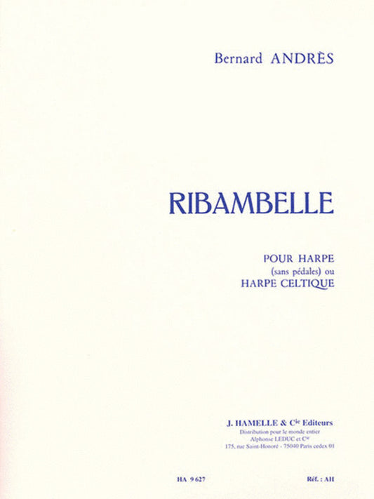 Ribambelle For Harp Book