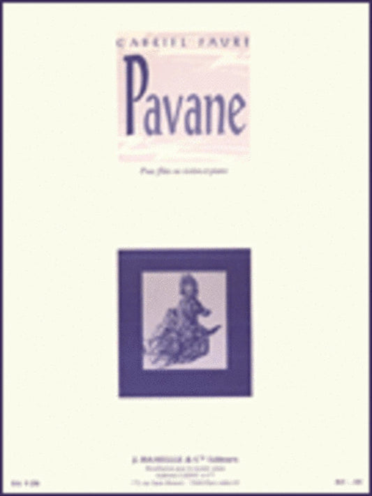 Pavane Op 50 For Flute/Violin And Piano Book
